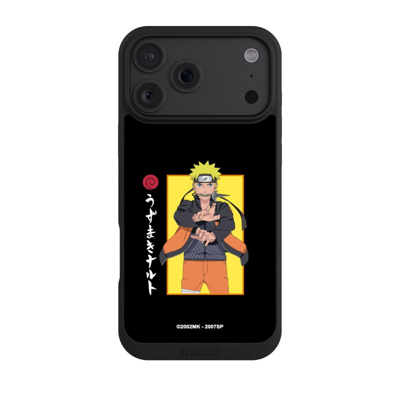 iPhone 18 Pro Max NIVOpure Naruto Kampfposition Schwarz