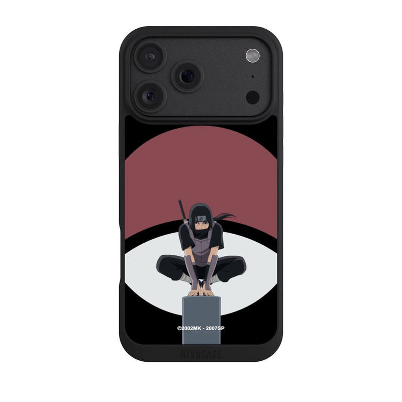 iPhone 18 Pro Max NIVOpure Itachi Uchiha Symbol schwarz