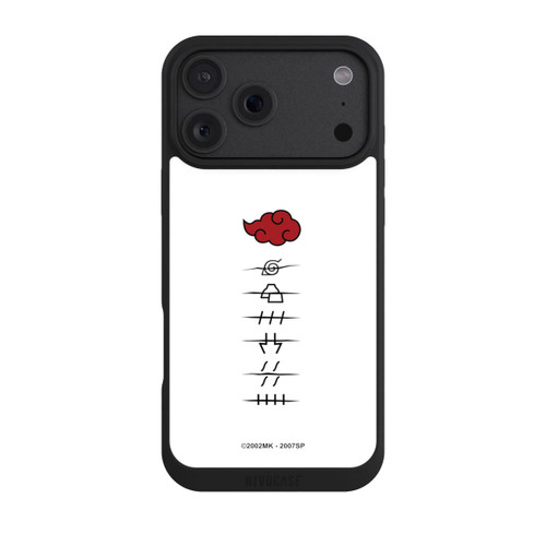 Apple iPhone 18 Pro Max NIVOpure Akatsuki Mitgliedersymbole Weiß