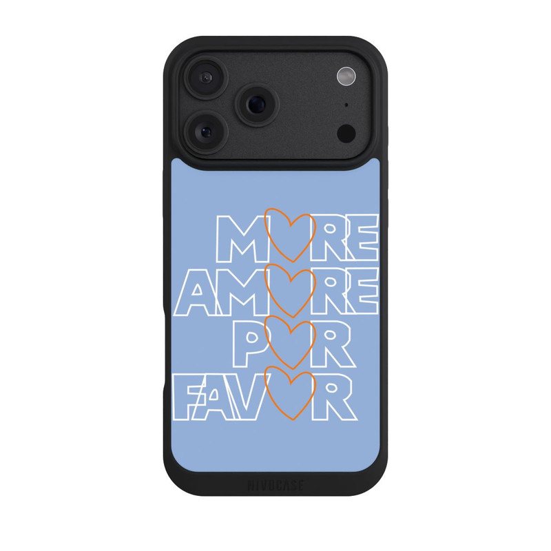 iPhone 18 Pro Max NIVOpure More Amore blue orange