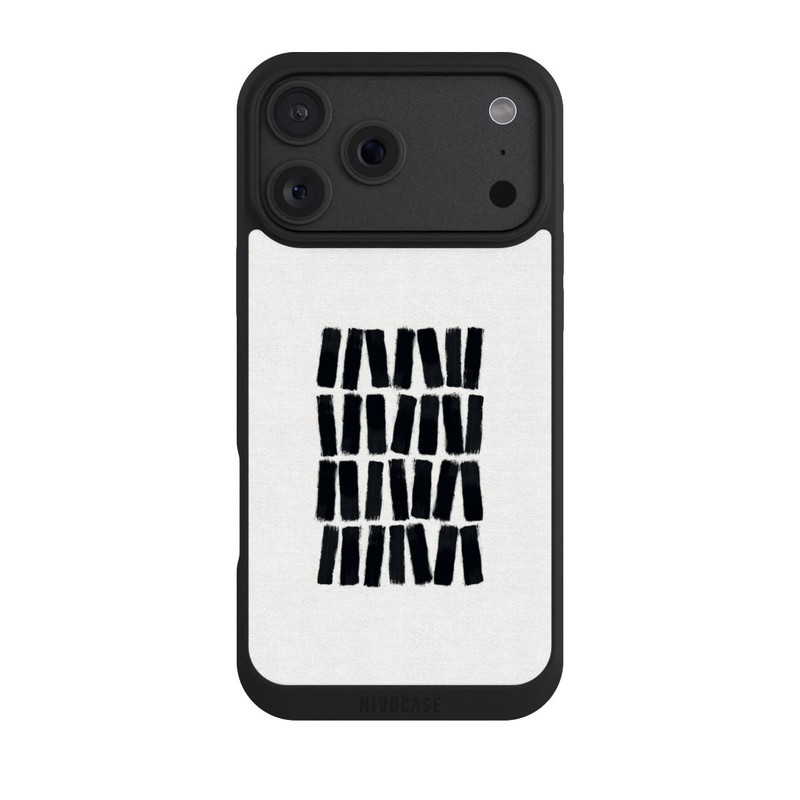 iPhone 18 Pro Max NIVOpure Coups de pinceau noirs