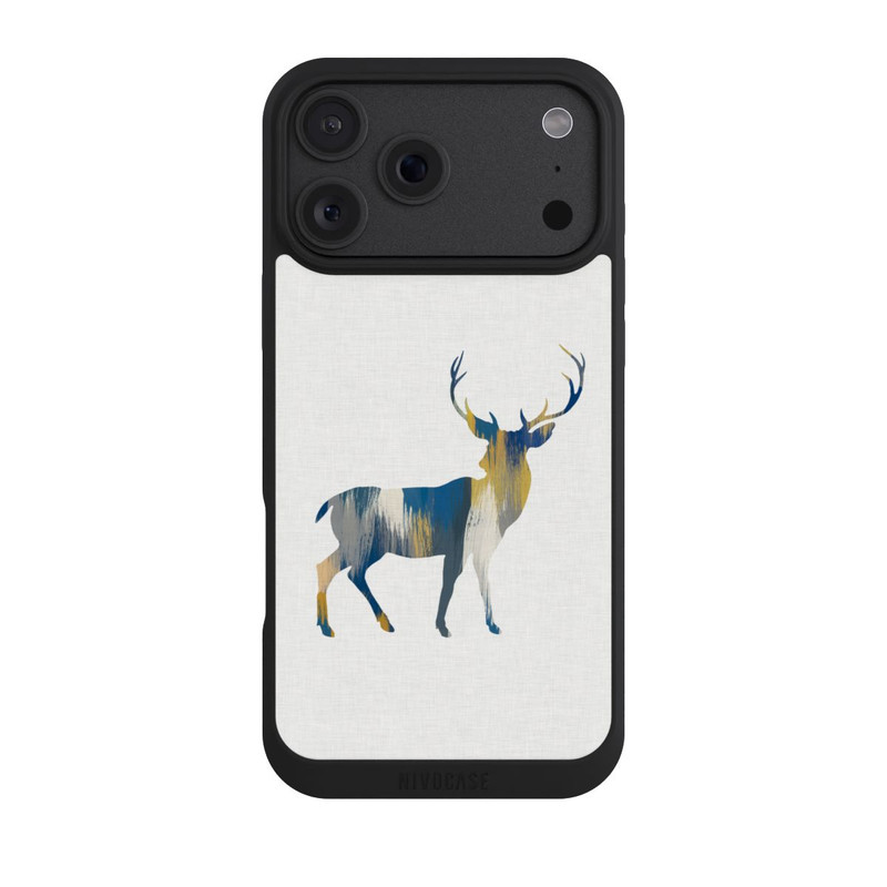 iPhone 18 Pro Max NIVOpure Cerf bleu et jaune