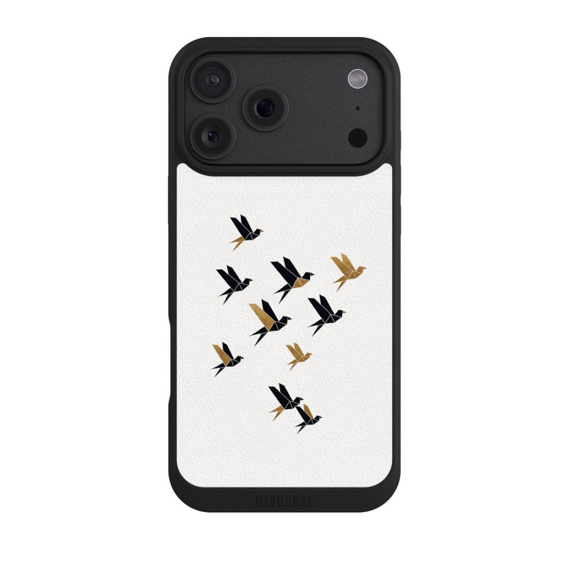 iPhone 18 Pro Max NIVOpure Collage d'oiseaux en origami