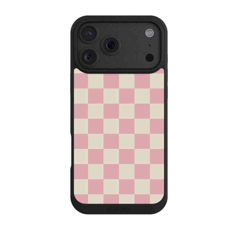 iPhone 18 Pro Max NIVOpure Damier rose