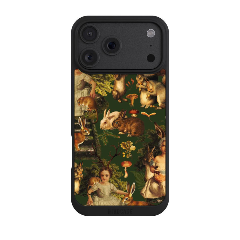 iPhone 18 Pro Max NIVOpure Fille et animaux dans la forêt