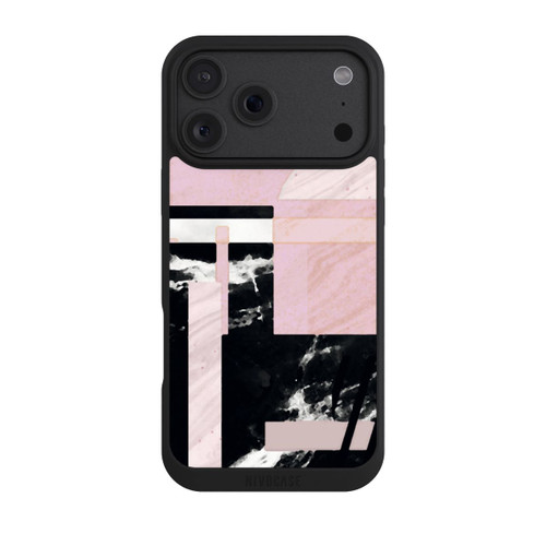 Apple iPhone 18 Pro Max NIVOpure Collage de marbre rose