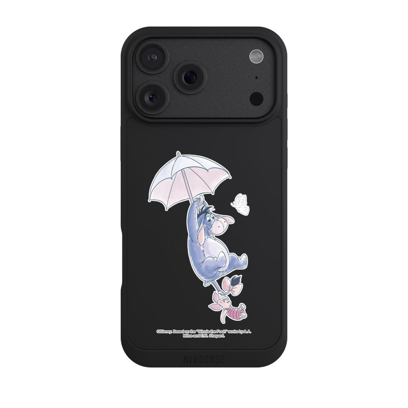 iPhone 18 Pro Max NIVOpure Winnie Pooh Eeyeore Find Happiness Transparent