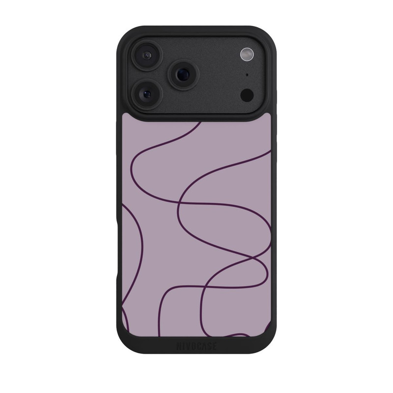iPhone 18 Pro Max NIVOpure Purble Slim Lines