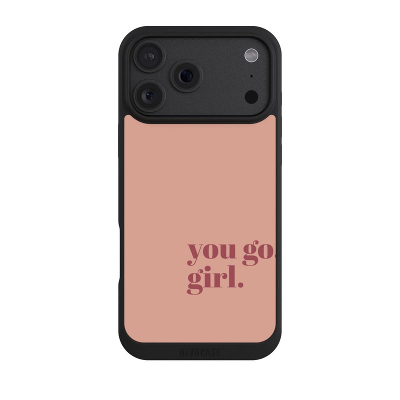 iPhone 18 Pro Max NIVOpure You Go Girl Rosa