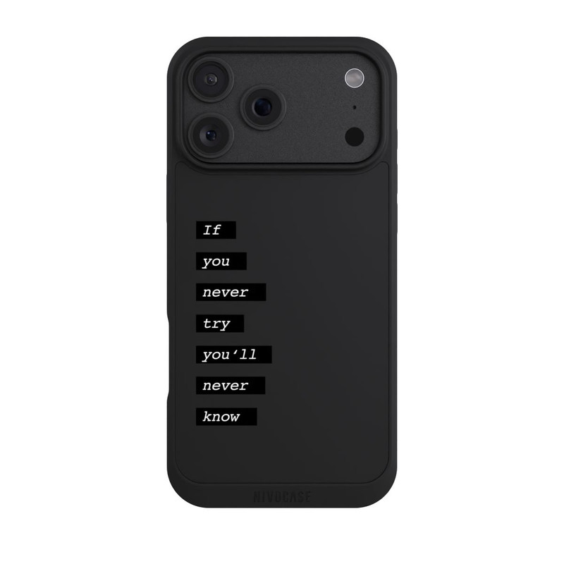 iPhone 18 Pro Max NIVOpure If You Try Black Transparent