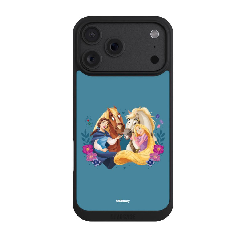 iPhone 18 Pro Max NIVOpure Disney Princess Belle and Rapunzel with Horses