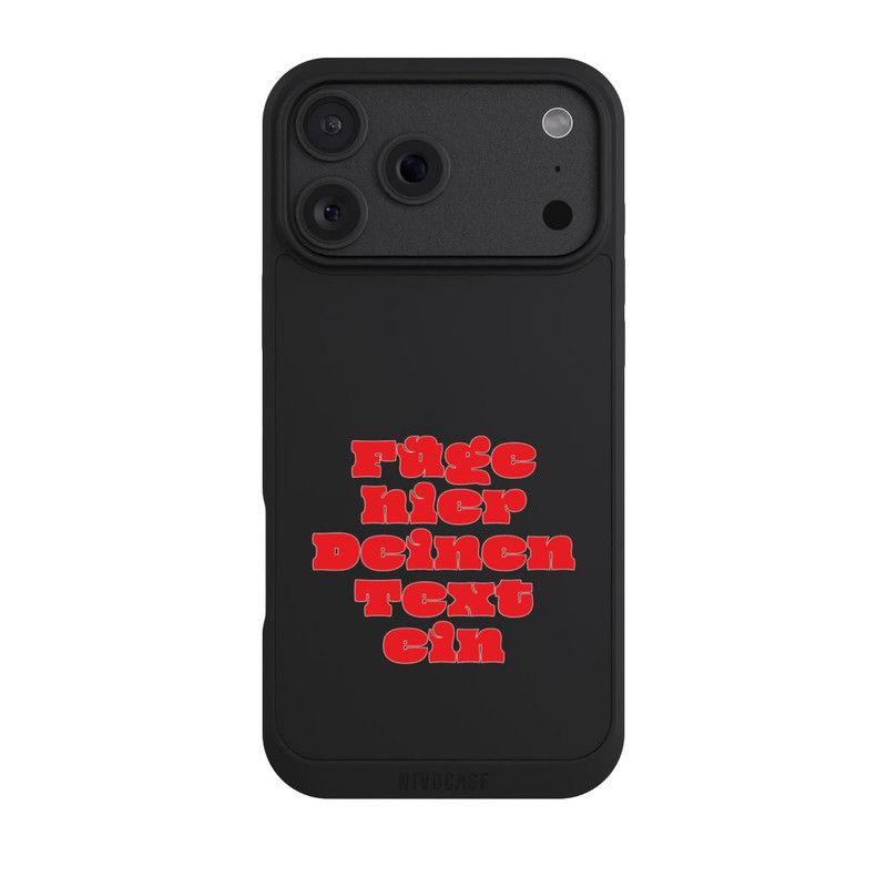 iPhone 18 Pro Max NIVOpure Bold Statement Transparent