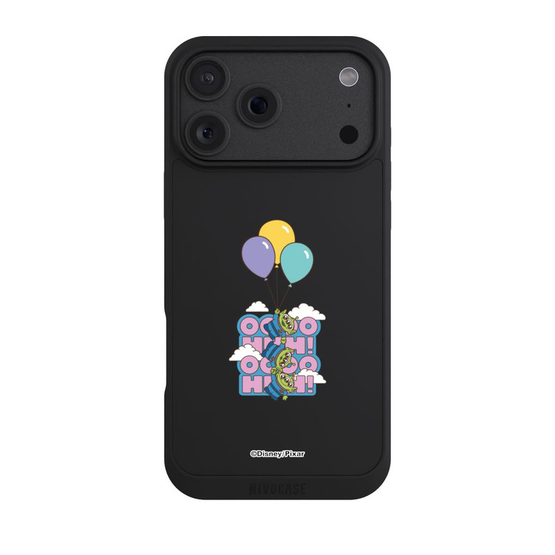 iPhone 18 Pro Max NIVOpure Toy Story Aliens Balloons OOOOHHH Transparent