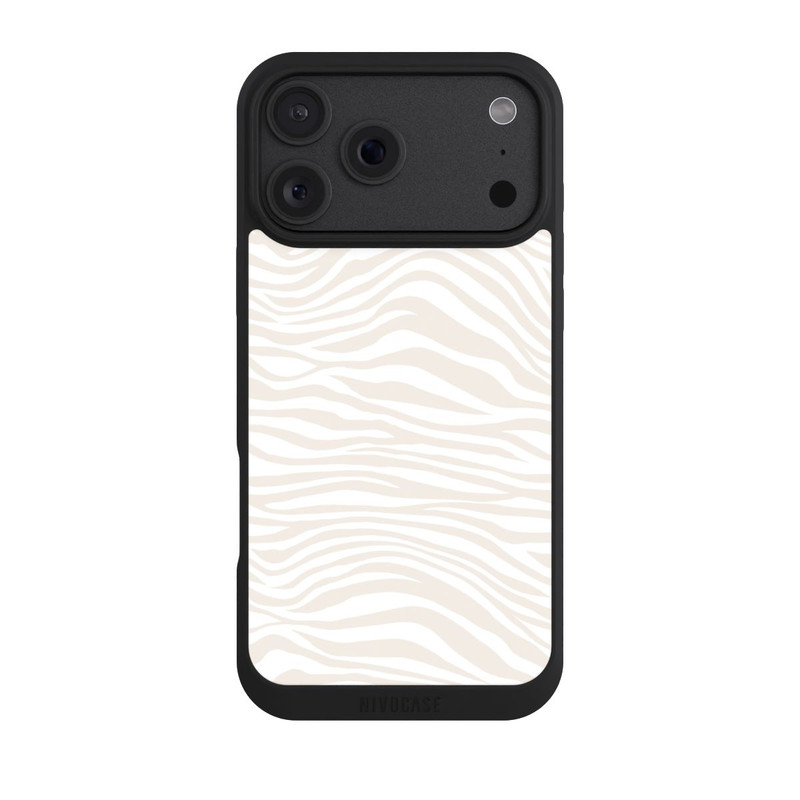 iPhone 18 Pro Max NIVOpure Motif Zèbre Marron