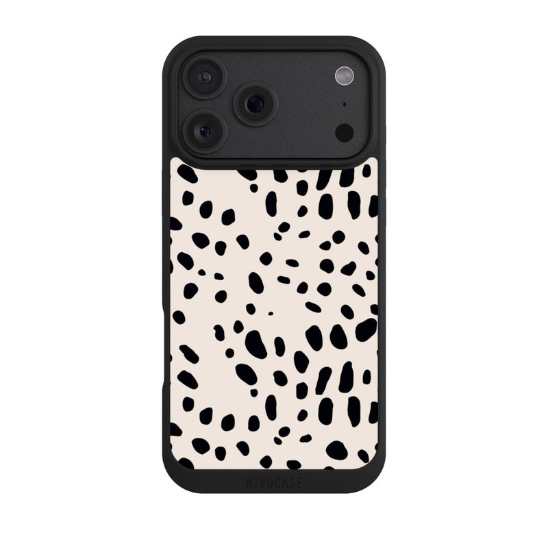iPhone 18 Pro Max NIVOpure Motif Animalier Guépard Noir