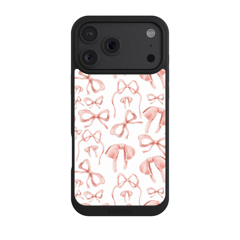 iPhone 18 Pro Max NIVOpure Noeud de Ruban Rose