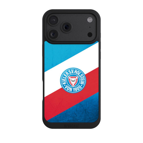Apple iPhone 18 Pro Max NIVOpure Holstein Kiel Logo Streifen Scratch