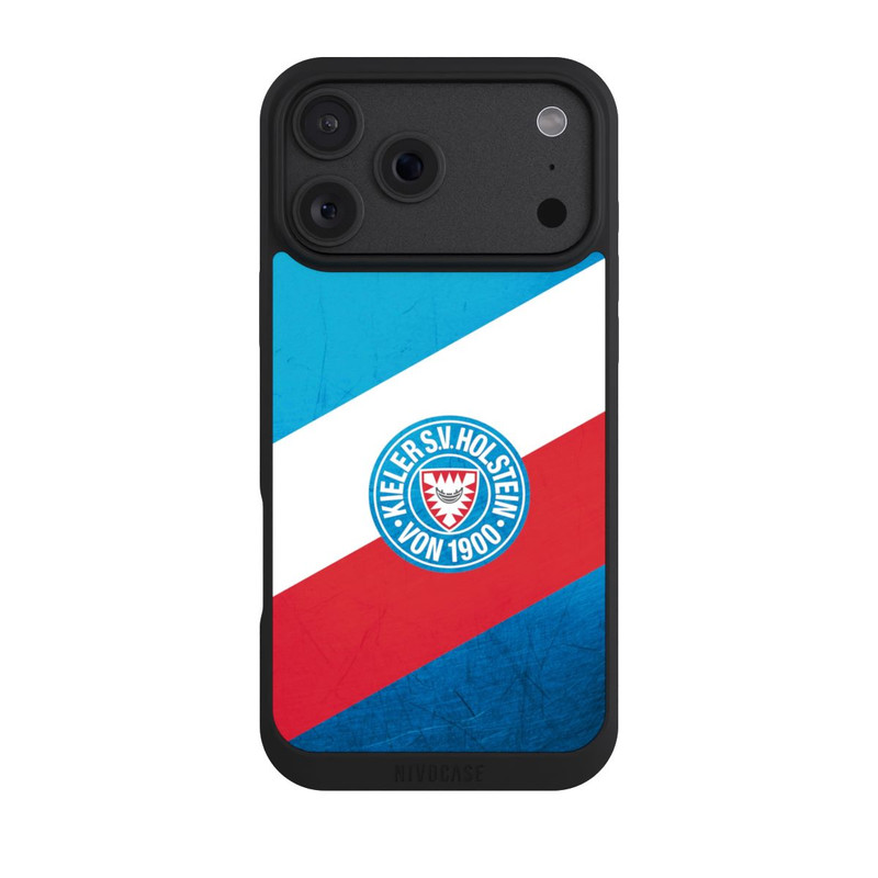 iPhone 18 Pro Max NIVOpure Holstein Kiel Logo Streifen Scratch