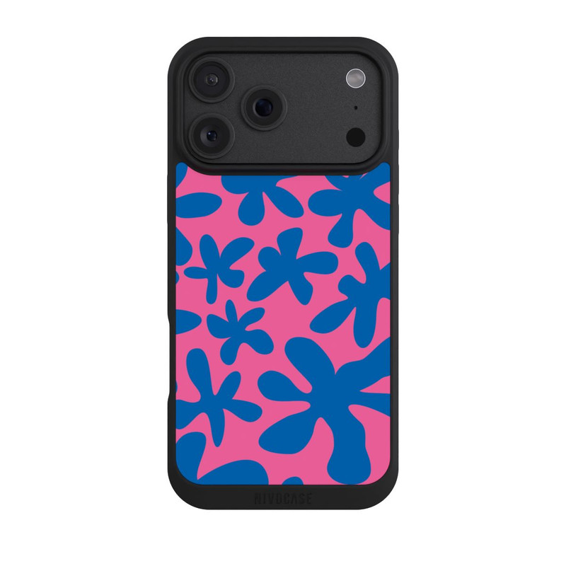 iPhone 18 Pro Max NIVOpure Dopamin Flowers Blue