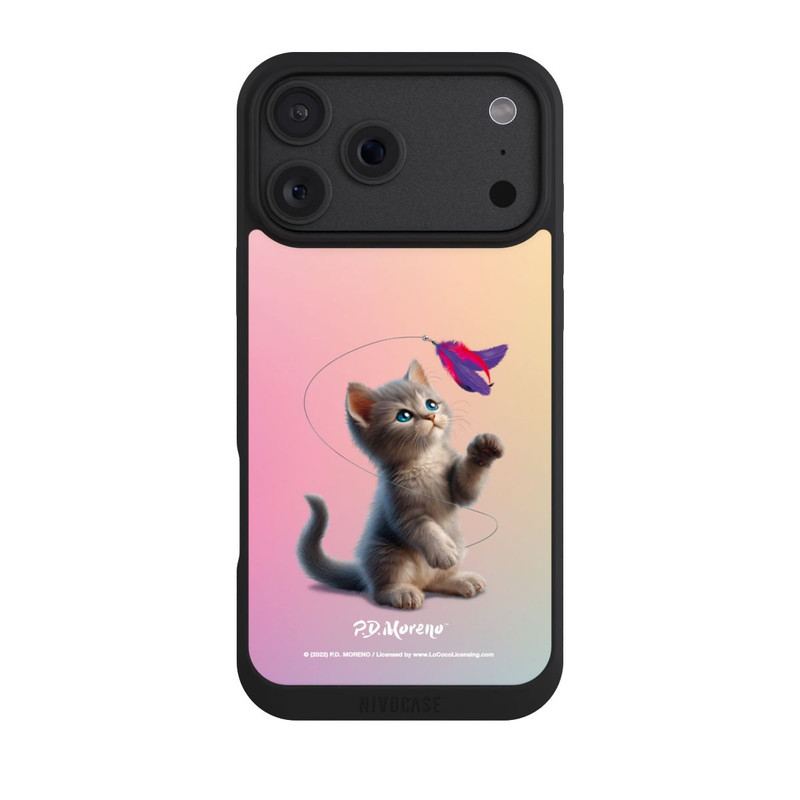 iPhone 18 Pro Max NIVOpure Playing Cat with Feather