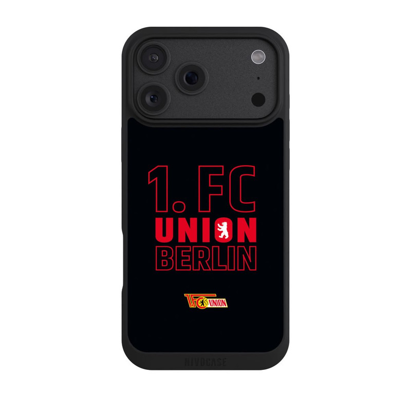 iPhone 18 Pro Max NIVOpure 1. FC Union Berlin Typo