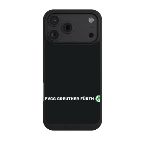 Apple iPhone 18 Pro Max NIVOpure SPVGG GREUTHER FÜRTH Logo Horizontal schwarz