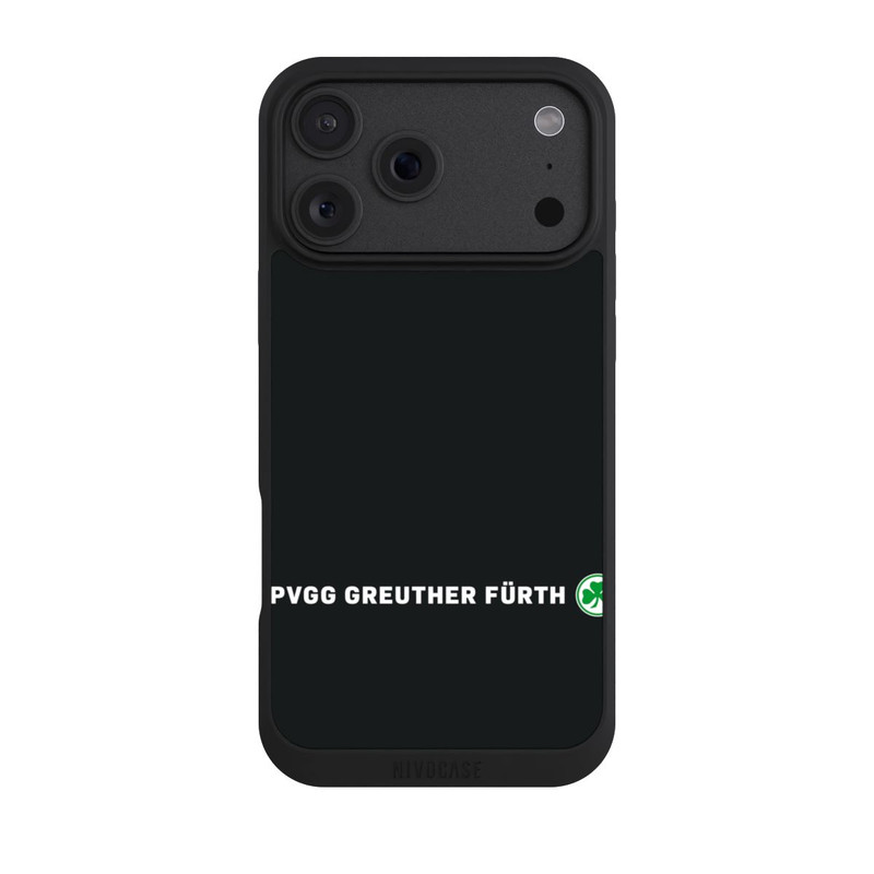 iPhone 18 Pro Max NIVOpure SPVGG GREUTHER FÜRTH Logo Horizontal schwarz