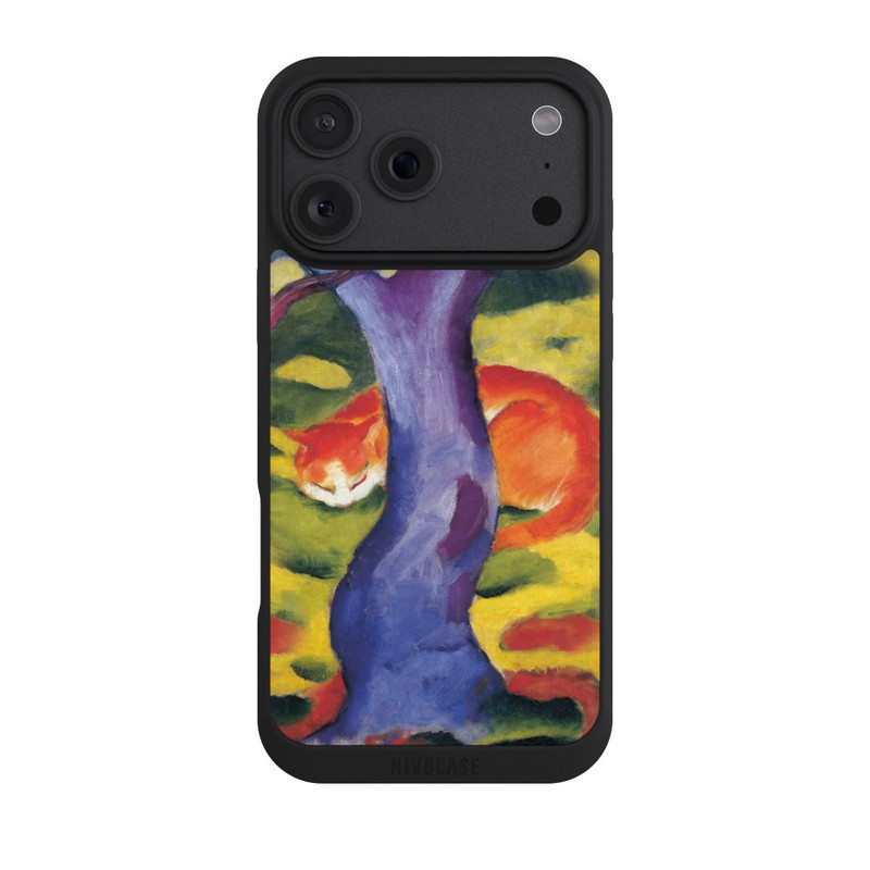 iPhone 18 Pro Max NIVOpure Cat Behind Tree by Franz Marc