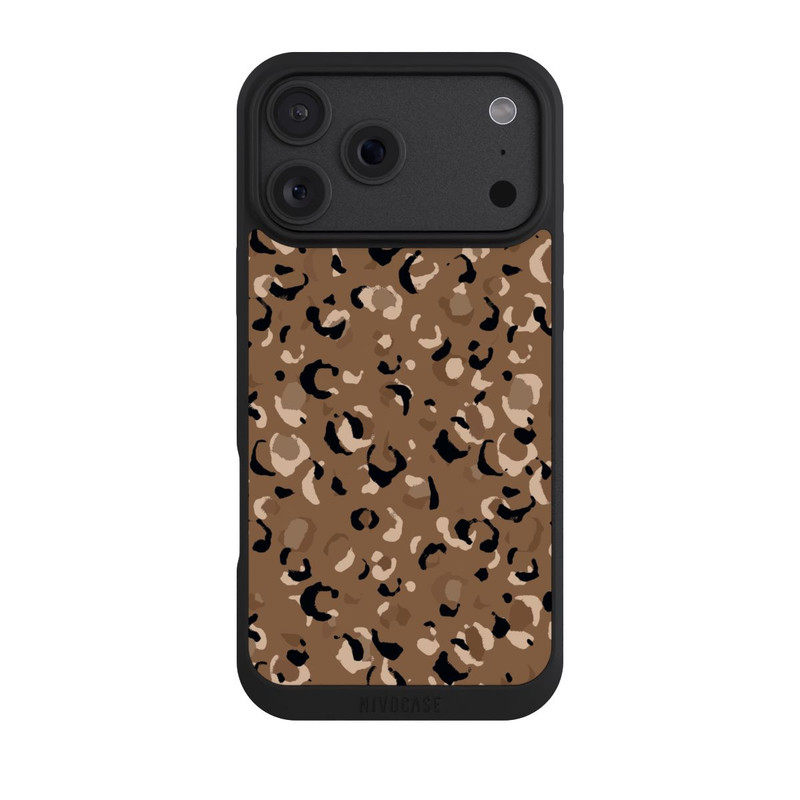 iPhone 18 Pro Max NIVOpure Leo Muster Braun