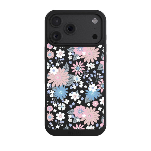 Apple iPhone 18 Pro Max NIVOpure Wildblumenmuster Illustration Pastell Transparent