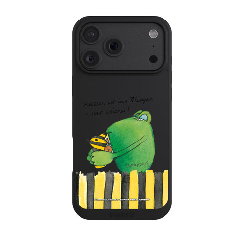 Apple iPhone 18 Pro Max NIVOpure Frosch Küssen ist wie Fliegen Transparent