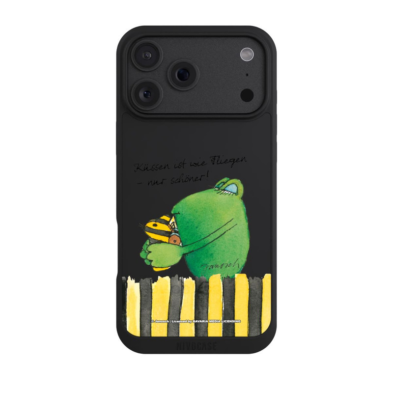 iPhone 18 Pro Max NIVOpure Frosch Küssen ist wie Fliegen Transparent