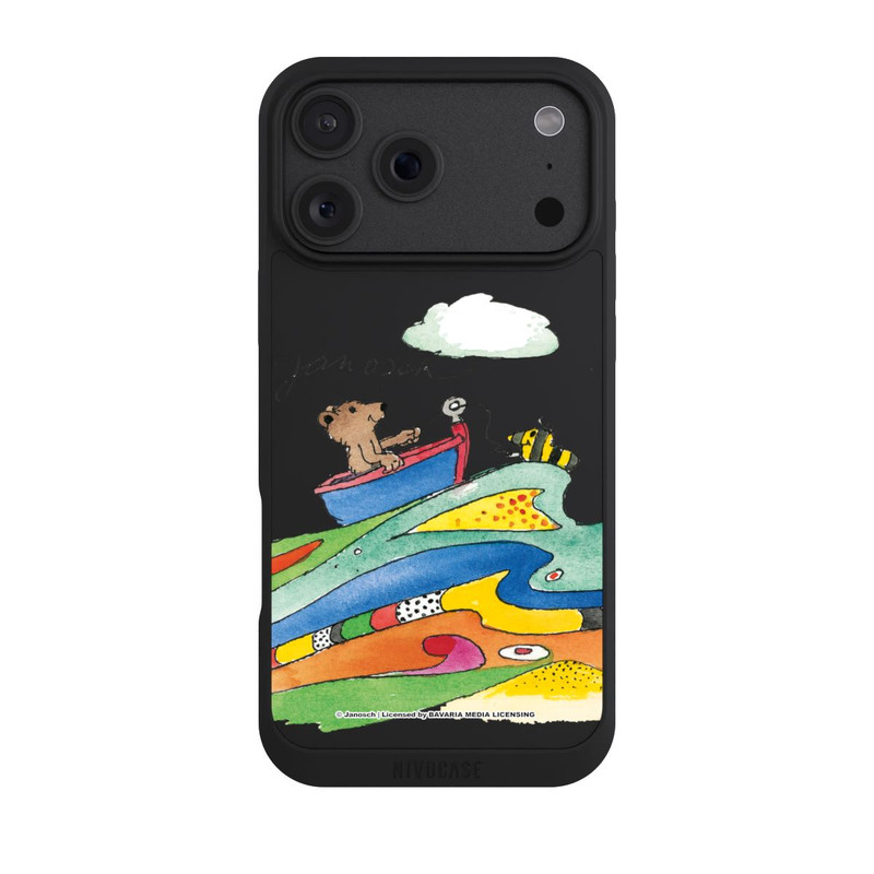 iPhone 18 Pro Max NIVOpure Bär und Tigerente Boot Transparent