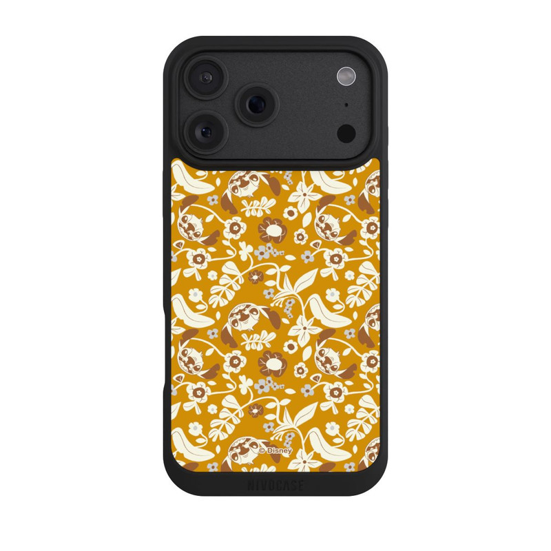 iPhone 18 Pro Max NIVOpure Stitch Floral Mustard Pattern