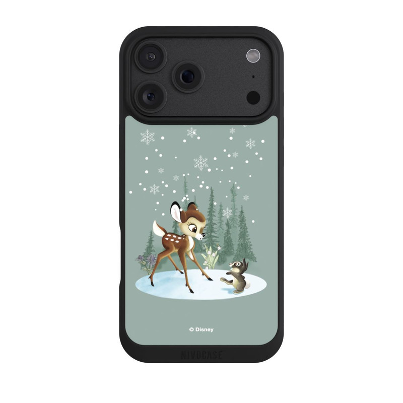 iPhone 18 Pro Max NIVOpure Bambi et Panpan Monde Hivernal