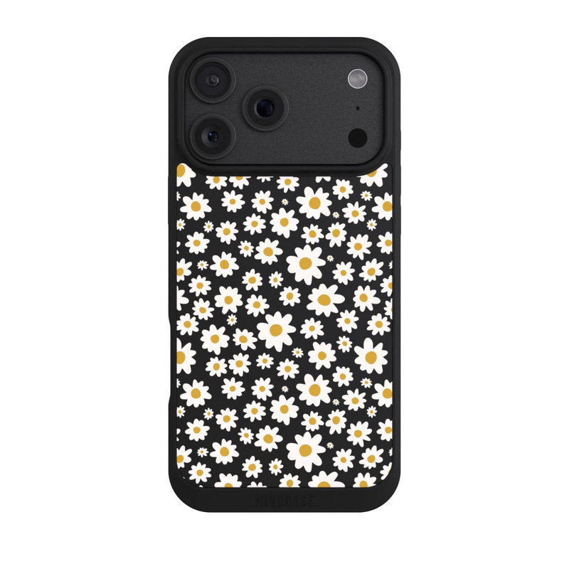 iPhone 18 Pro Max NIVOpure Daisy Flower Seamless Pattern Transparent