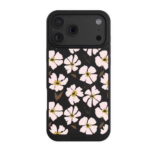 Apple iPhone 18 Pro Max NIVOpure Simple Pastell Flowers Rose Transparent