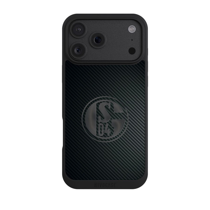 iPhone 18 Pro Max NIVOpure Schalke 04 Carbon Look
