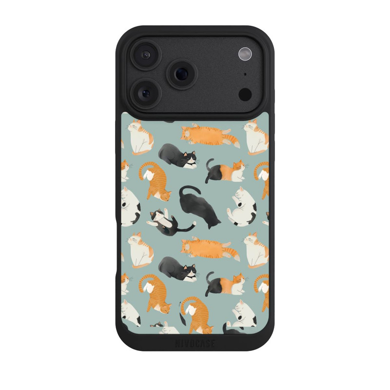 iPhone 18 Pro Max NIVOpure Cats Pattern