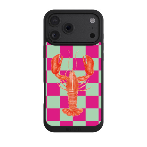 Apple iPhone 18 Pro Max NIVOpure Pink Checkers Lobster