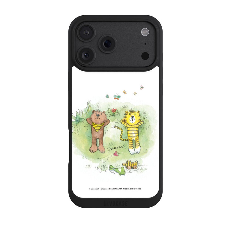 iPhone 18 Pro Max NIVOpure Bär und Tiger Blumenwiese