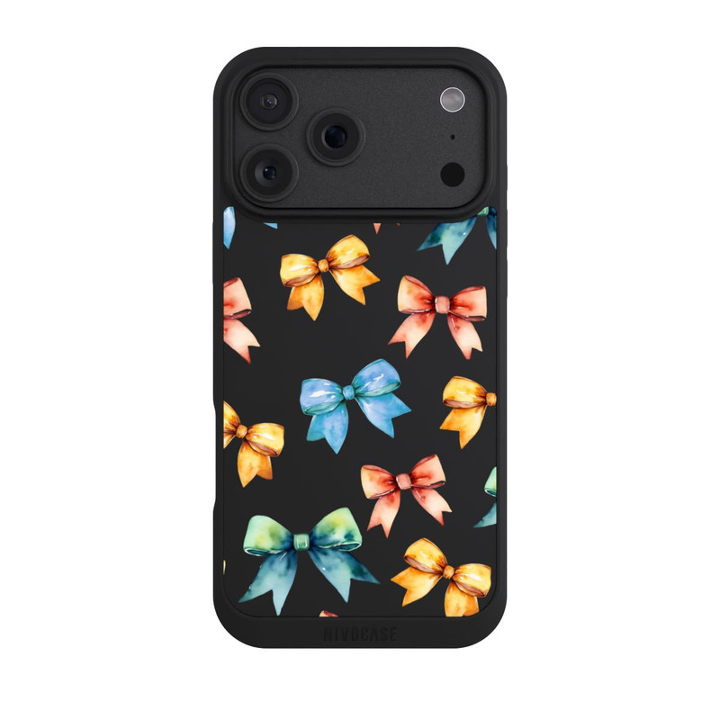 iPhone 18 Pro Max NIVOpure Rainbow Bows Transparent