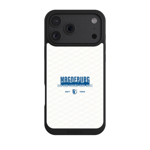 Apple iPhone 18 Pro Max NIVOpure 1. FC Magdeburg Dein Herz Schlägt Blau Weiß