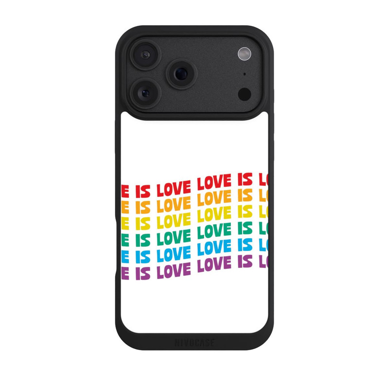 iPhone 18 Pro Max NIVOpure Love is Love Flag