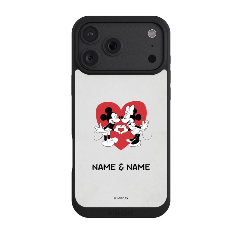 iPhone 18 Pro Max NIVOpure Minnie und Micky Personalisierbar