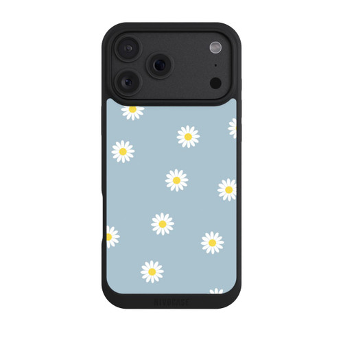 Apple iPhone 18 Pro Max NIVOpure Gänseblümchen Muster Blau