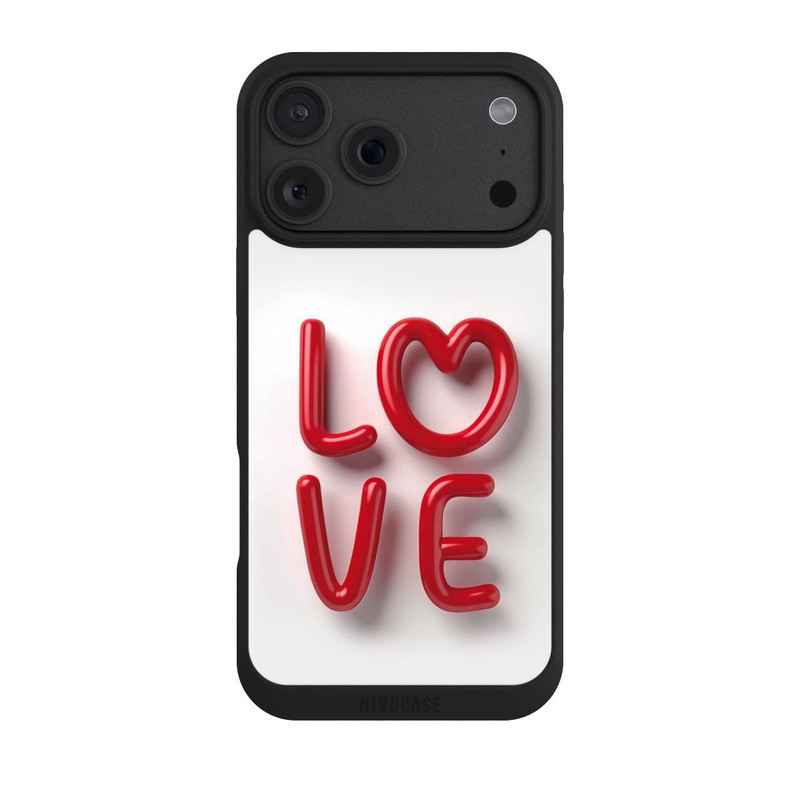 iPhone 18 Pro Max NIVOpure Love Statement Red with AI