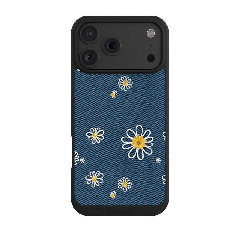 iPhone 18 Pro Max NIVOpure Jeans Flowers Pattern with AI