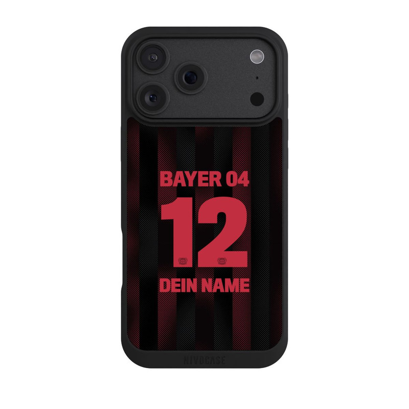 iPhone 18 Pro Max NIVOpure Bayer Leverkusen Trikot Personalisierbar 25-26