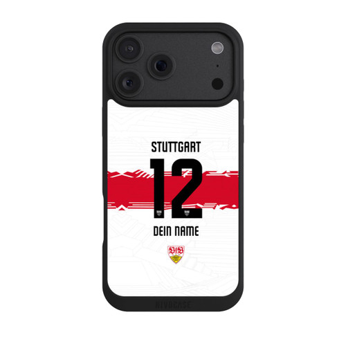 Apple iPhone 18 Pro Max NIVOpure VfB Stuttgart Trikot Personalisierbar 25-26